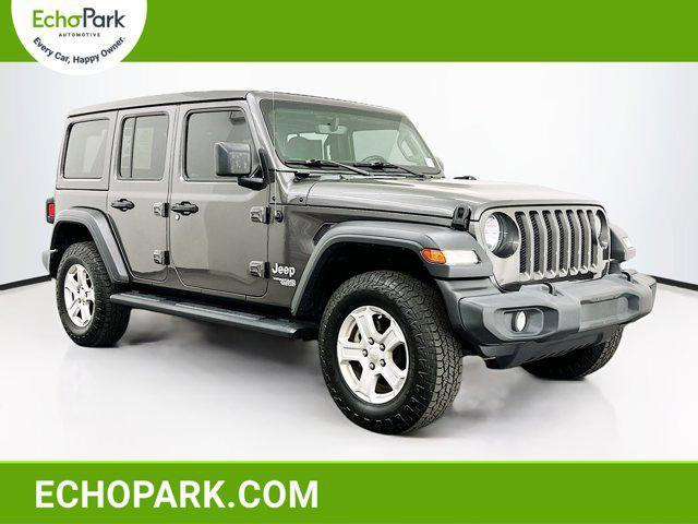 used 2021 Jeep Wrangler Unlimited car, priced at $31,889