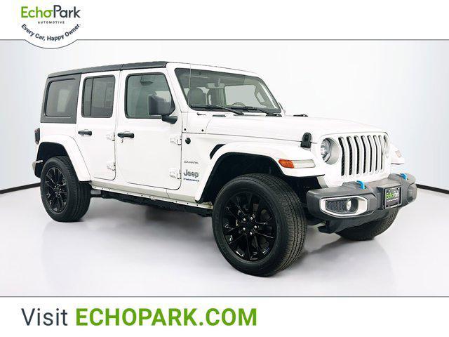used 2023 Jeep Wrangler 4xe car, priced at $29,597