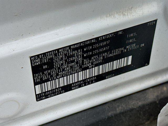 used 2025 Toyota RAV4 Hybrid car, priced at $32,487