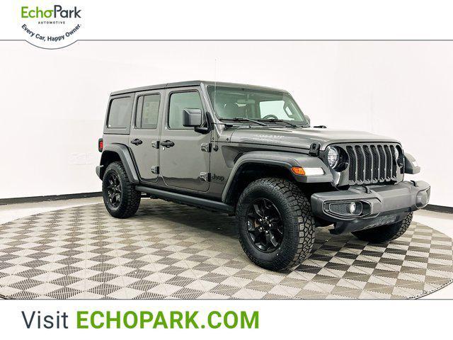 used 2021 Jeep Wrangler car, priced at $29,779