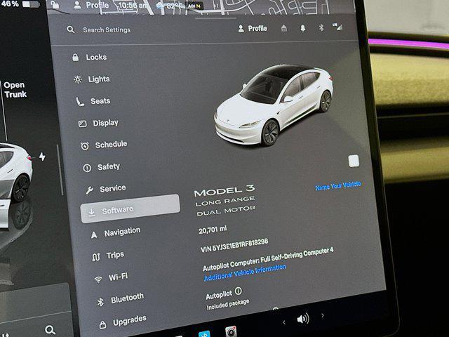 used 2024 Tesla Model 3 car, priced at $32,499