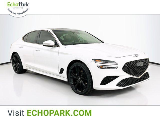 used 2023 Genesis G70 car, priced at $27,989