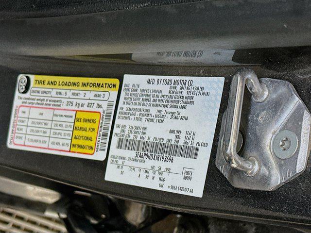 used 2018 Ford Fusion car, priced at $10,997