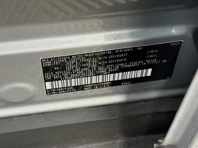 used 2025 Toyota RAV4 Hybrid car, priced at $31,787