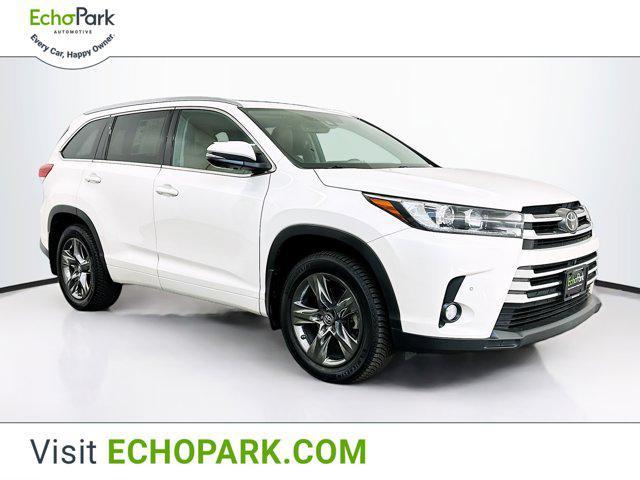 used 2017 Toyota Highlander car, priced at $25,496