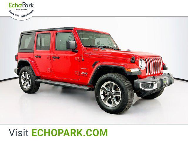 used 2022 Jeep Wrangler Unlimited car, priced at $28,497