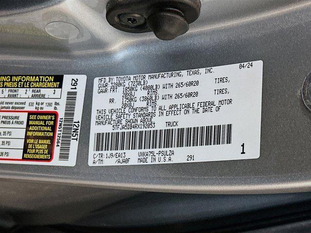 used 2024 Toyota Tundra car, priced at $46,797