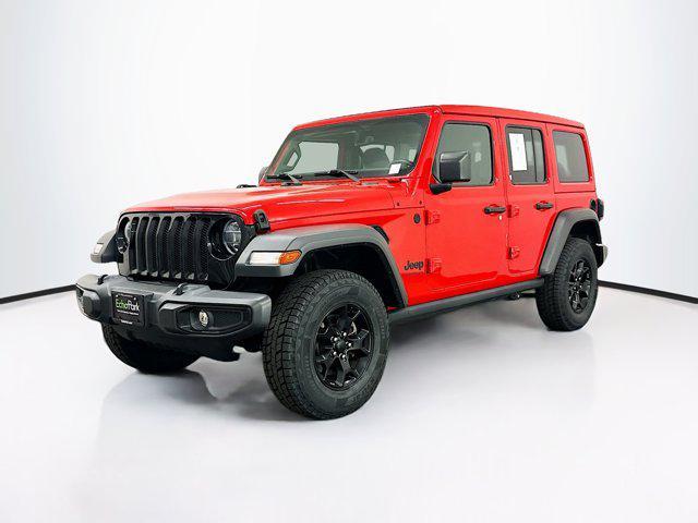 used 2021 Jeep Wrangler car, priced at $30,897