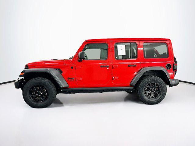 used 2021 Jeep Wrangler car, priced at $30,897