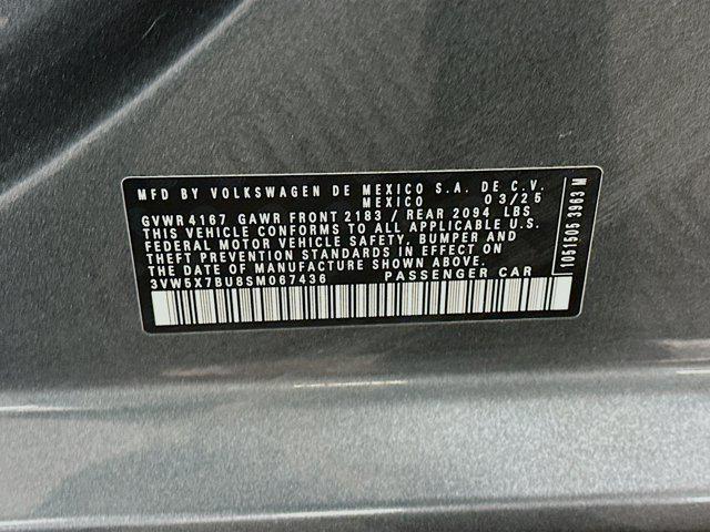 used 2025 Volkswagen Jetta car, priced at $18,496