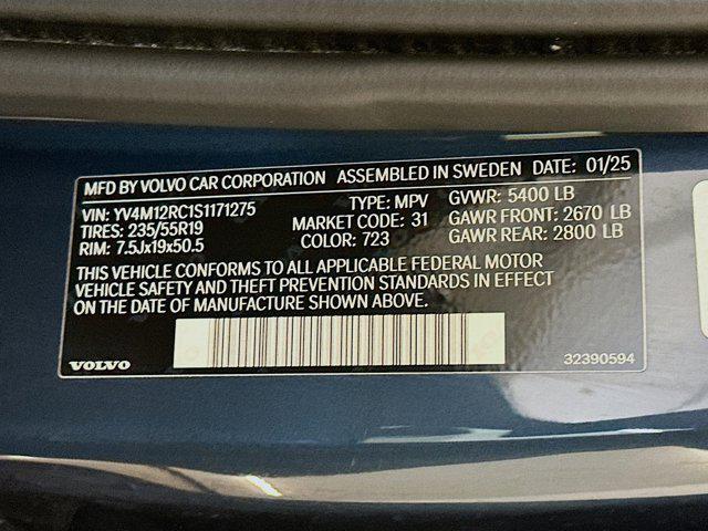 used 2025 Volvo XC60 car, priced at $34,496