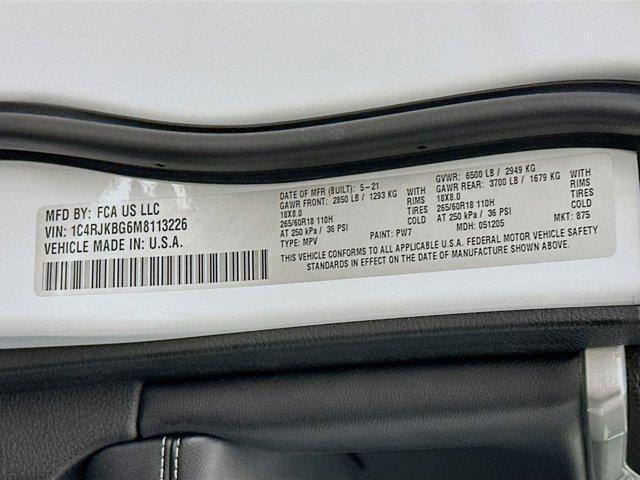 used 2021 Jeep Grand Cherokee L car, priced at $26,847
