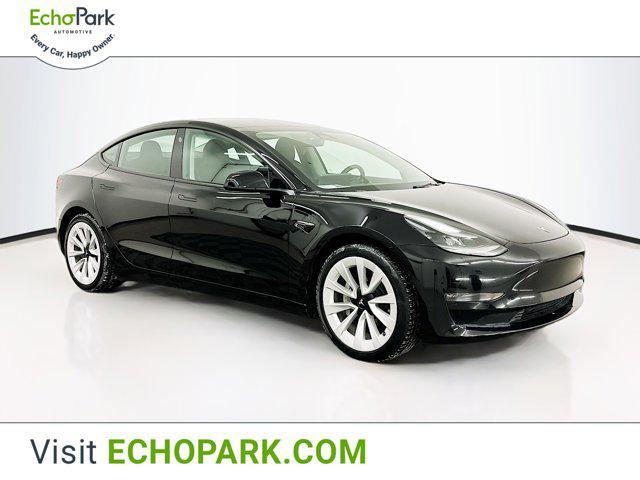 used 2022 Tesla Model 3 car, priced at $26,489