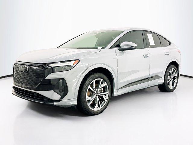 used 2023 Audi Q4 e-tron car, priced at $27,197
