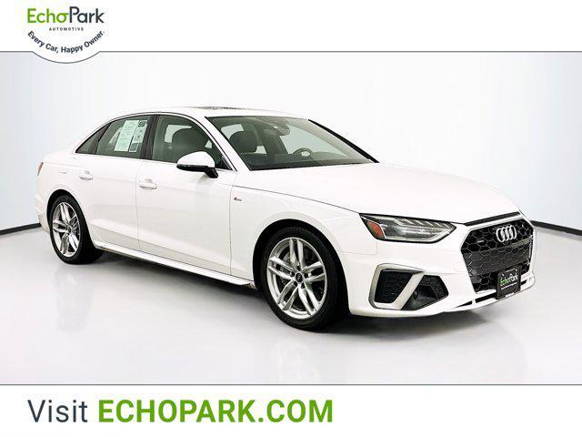 used 2022 Audi A4 car, priced at $25,697