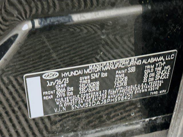 used 2023 Hyundai Santa Fe car, priced at $21,697