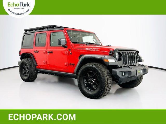 used 2020 Jeep Wrangler Unlimited car, priced at $31,599