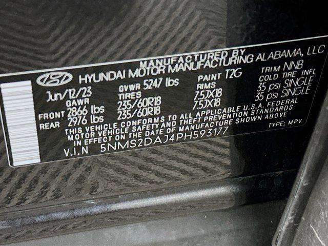 used 2023 Hyundai Santa Fe car, priced at $22,487