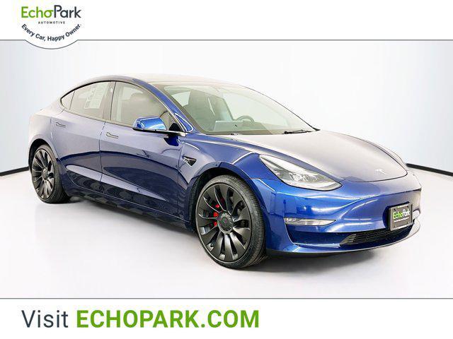 used 2022 Tesla Model 3 car, priced at $23,996