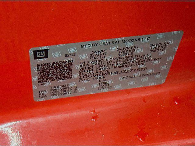 used 2018 Chevrolet Silverado 1500 car, priced at $13,987