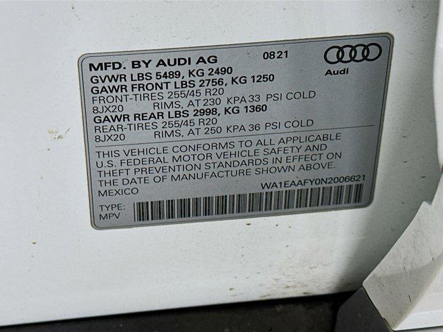 used 2022 Audi Q5 car, priced at $29,889