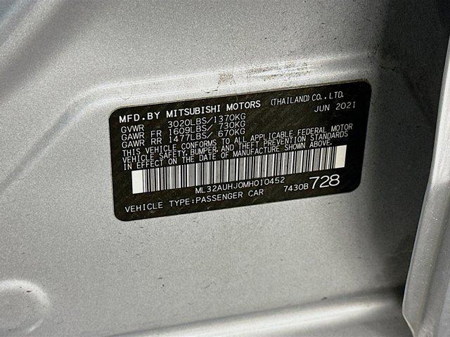used 2021 Mitsubishi Mirage car, priced at $12,497