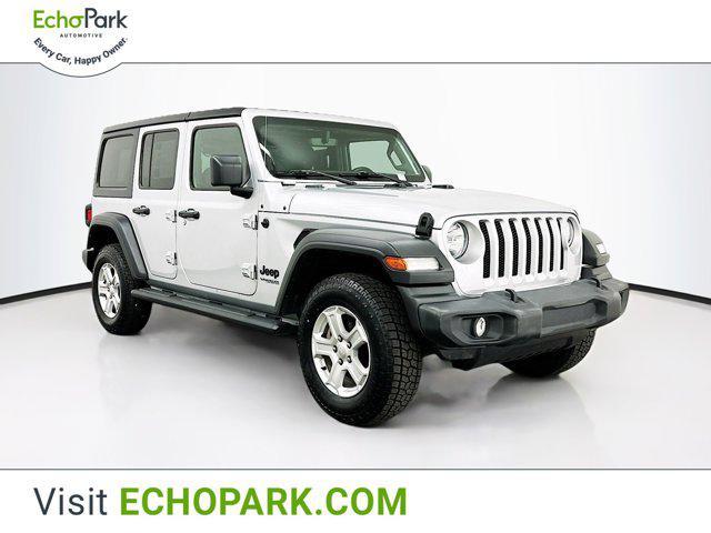 used 2022 Jeep Wrangler Unlimited car, priced at $28,797