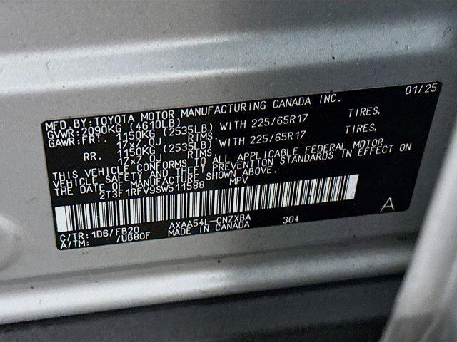 used 2025 Toyota RAV4 car, priced at $27,996