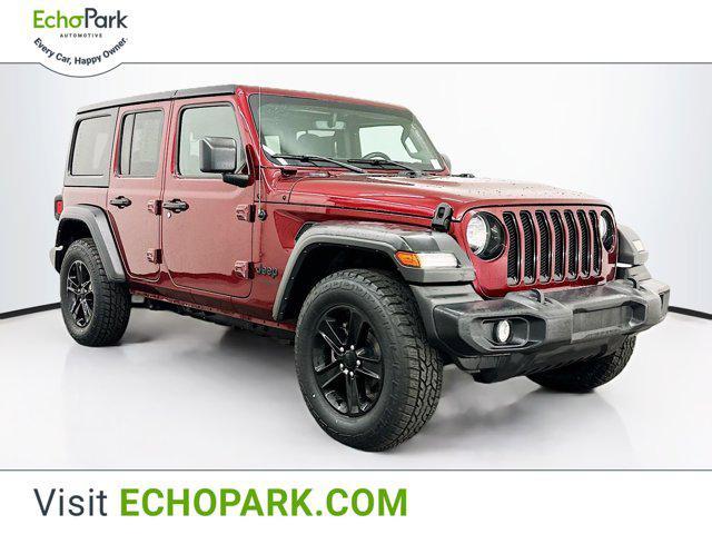 used 2021 Jeep Wrangler Unlimited car, priced at $28,389