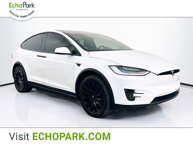 used 2020 Tesla Model X car, priced at $27,697