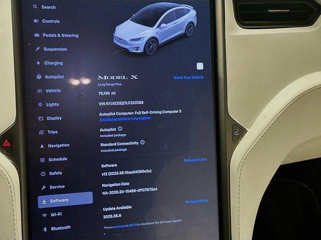 used 2020 Tesla Model X car, priced at $27,697