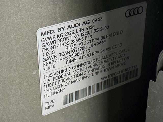 used 2024 Audi Q3 car, priced at $26,997