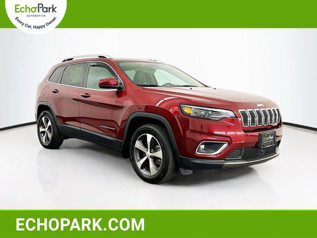 used 2021 Jeep Cherokee car, priced at $24,689