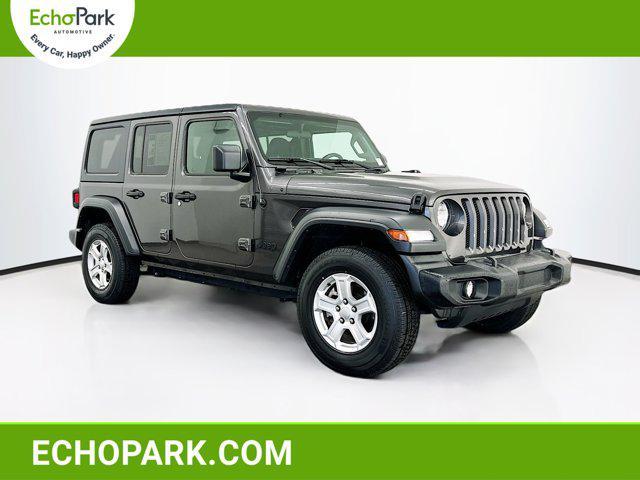 used 2021 Jeep Wrangler Unlimited car, priced at $31,689