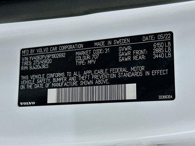 used 2023 Volvo XC90 car, priced at $43,397