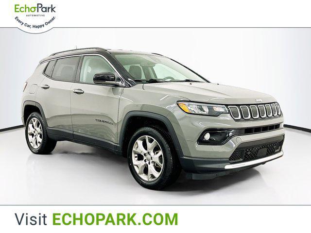 used 2022 Jeep Compass car, priced at $21,589