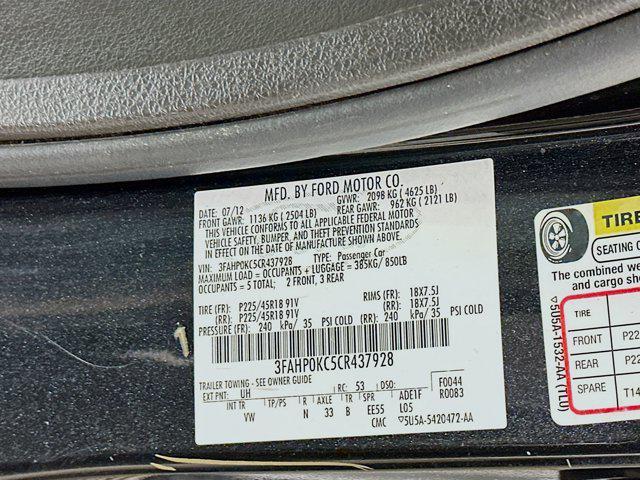 used 2012 Ford Fusion car, priced at $5,499