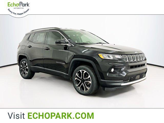 used 2022 Jeep Compass car, priced at $20,997