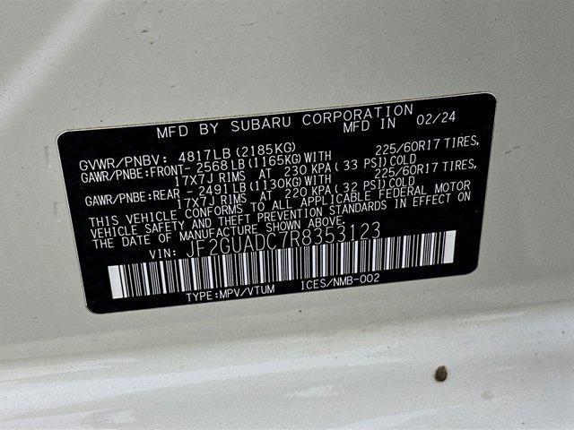 used 2024 Subaru Crosstrek car, priced at $26,189