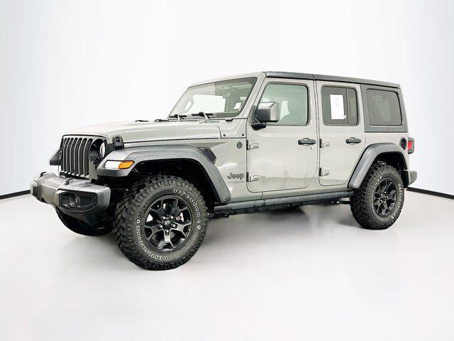 used 2020 Jeep Wrangler Unlimited car, priced at $29,189