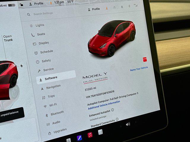 used 2022 Tesla Model Y car, priced at $28,497