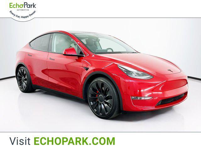 used 2022 Tesla Model Y car, priced at $28,497