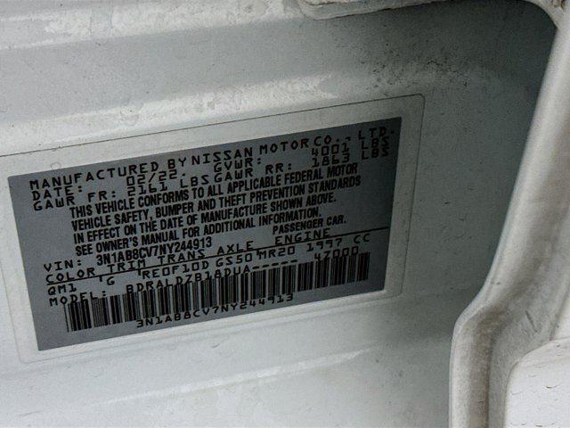 used 2022 Nissan Sentra car, priced at $16,997