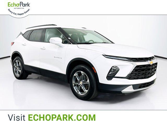 used 2024 Chevrolet Blazer car, priced at $26,496