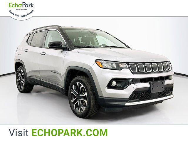 used 2022 Jeep Compass car, priced at $20,389