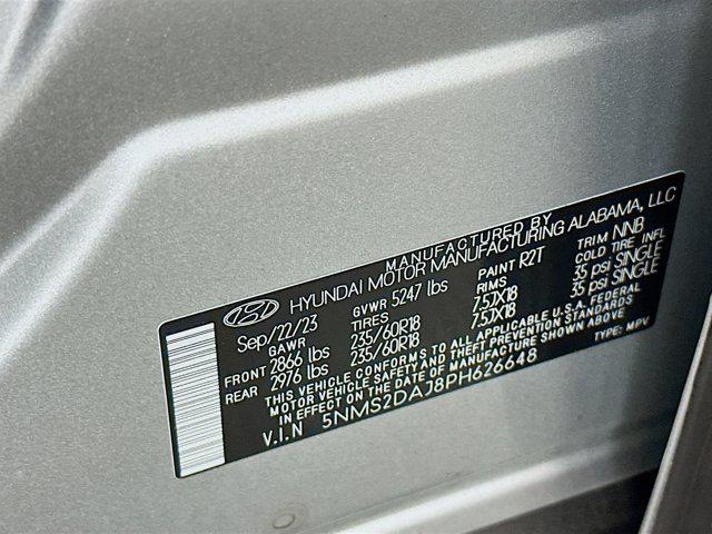 used 2023 Hyundai Santa Fe car, priced at $22,497