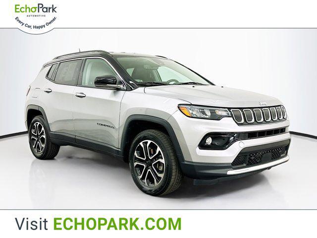 used 2022 Jeep Compass car, priced at $20,189