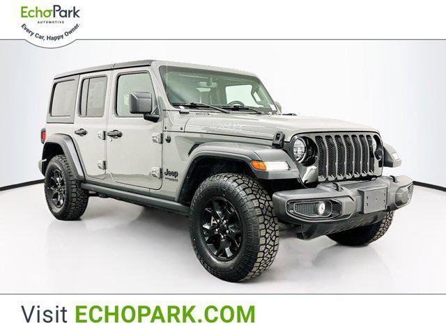 used 2021 Jeep Wrangler car, priced at $30,989