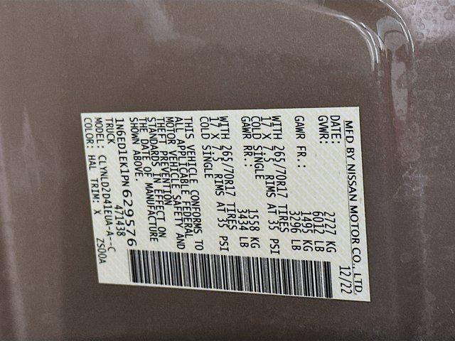 used 2023 Nissan Frontier car, priced at $33,497