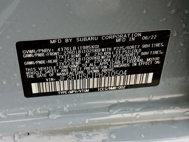 used 2023 Subaru Crosstrek car, priced at $26,997